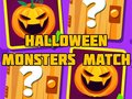 თამაშის Halloween Monsters Match