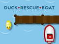 თამაშის Duck rescue boat