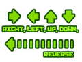 თამაშის Right, left, up, down, reverse