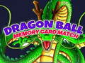 თამაშის Dragon Ball memory card match