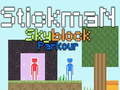 თამაშის Stickman Skyblock Parkour