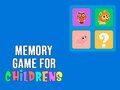 თამაშის Memory Game for Childrens