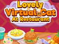 თამაშის Lovely Virtual Cat At Restaurant