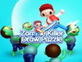 თამაშის Zombie Killer Draw Puzzle 