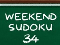 თამაშის Weekend Sudoku 34