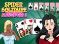 თამაშის Spider Solitaire Manga Girls