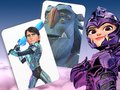 თამაშის Trollhunters Rise of The Titans Card Match