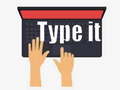 თამაშის Type it