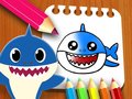 თამაშის Baby Shark Coloring Book