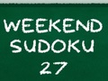 თამაშის Weekend Sudoku 27