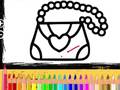 თამაშის Girls Bag Coloring Book