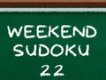 თამაშის Weekend Sudoku 22 