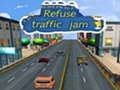 თამაშის Refuse traffic jam
