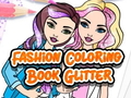 თამაშის Fashion Coloring Book Glitter