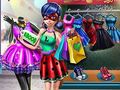 თამაშის Dotted girl realife shopping