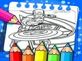 თამაშის Captain America Coloring Book 