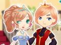 თამაშის Rromantic royal couple