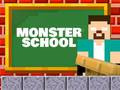 თამაშის Monster School: Roller Coaster & Parkour