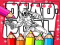 თამაშის Deadpool Coloring Book