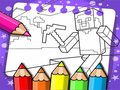 თამაშის Minecraft Coloring Book