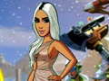 თამაშის Kim Kardashian Dress Up