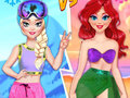 თამაშის Summer vs Winter Princesses Battle