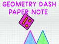 თამაშის Geometry Dash Paper Note