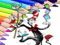 თამაშის Coloring Book for Cat In The Hat