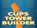 თამაშის Cups Tower Builder