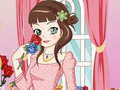 თამაშის Flower Shop Girl Dress up