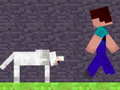 თამაშის Steve and Wolf