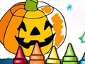 თამაშის Halloween Coloring Games
