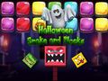 თამაშის Halloween Snake and Blocks
