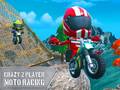 თამაშის Crazy 2 Player Moto Racing