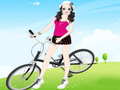 თამაშის Bicycle Girl Dressup