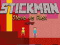 თამაშის Stickman Steve vs Alex Nether