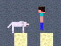 თამაშის Minicraft: Steve And Wolf Adventure
