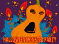 თამაშის Halloween Monster Party Jigsaw