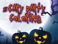 თამაშის Scary Party Coloring