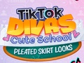 თამაშის TikTok Divas Cute School Pleated Skirt Looks