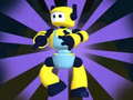 თამაშის Crazy robot
