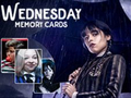 თამაშის Wednesday Memory Cards