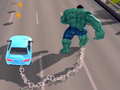 თამაშის Chained Car vs Hulk 
