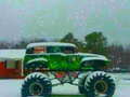 თამაშის Winter Monster Truck Puzzles