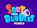 თამაშის Sort Them Bubbles Puzzle