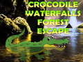თამაშის Crocodile Waterfalls Forest Escape