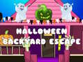 თამაშის Halloween Backyard Escape