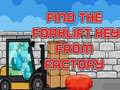 თამაშის Find The Forklift Key From Factory 