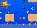 თამაშის Microplastics Feeding
