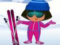 თამაშის Dora Ski Dress up 